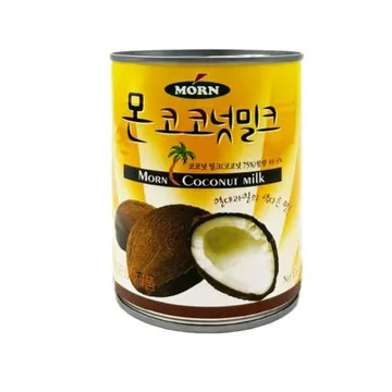 몬 코코넛 밀크 400ml 통조림 캔