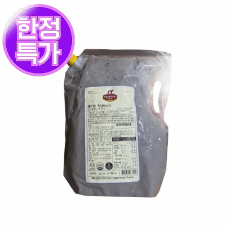 ★한정수량 초특가★ 쉐프원 흑임자드레싱 2kg 샐러드 소스 (제한)