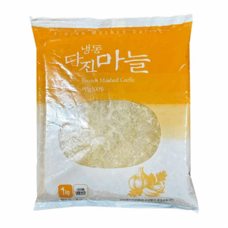 ★12월 첫구매★ [교차출고] 냉동 다진마늘 1kg (간마늘, 간)