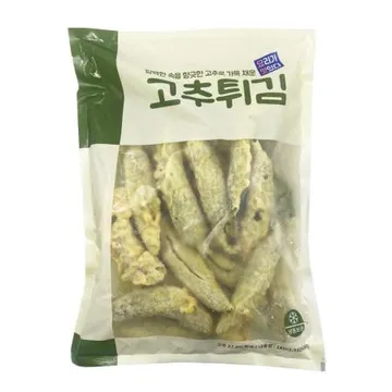 냉동 고추튀김 1kg 통고추튀김