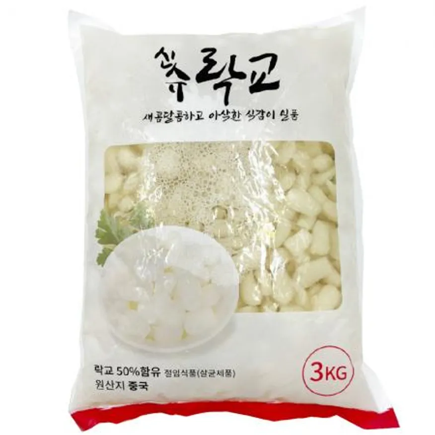 코우 락교 3kg (파우치) (중지) 이미지