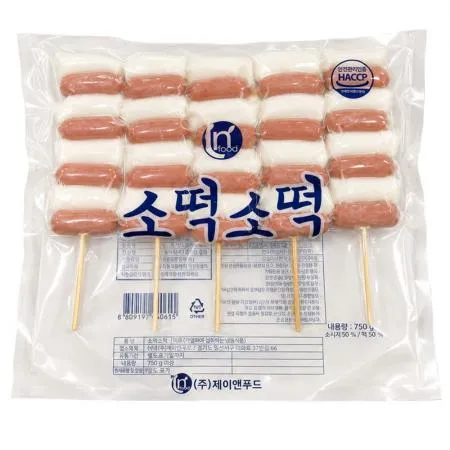 범표 소떡소떡 꼬치 750g (5입)