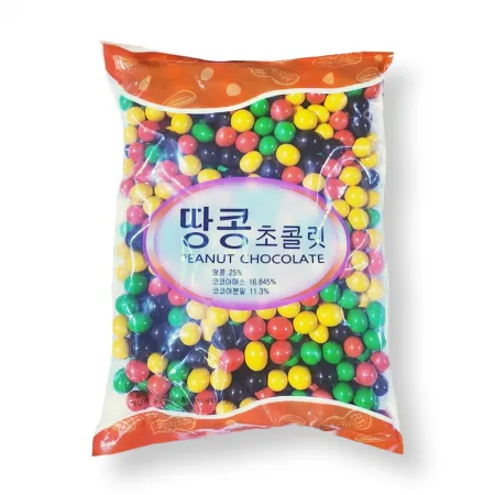 두리식품 땅콩 초콜릿 1kg 대용량 초콜렛 영양간식