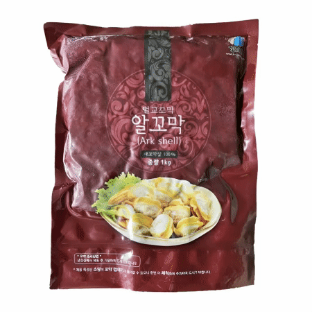 [교차출고] 벌교 알꼬막 1kg 냉동 새꼬막 자숙