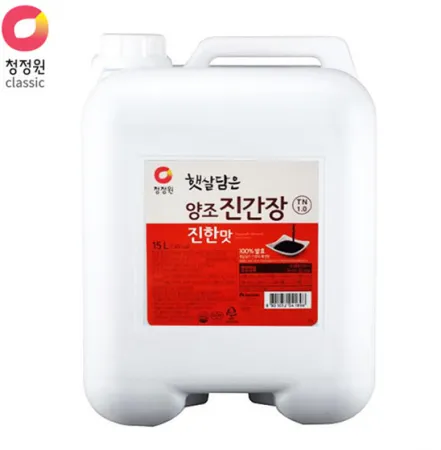 청정원 햇살담은 양조간장 15L