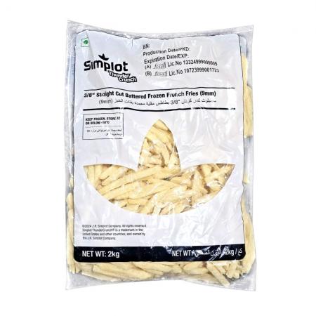 심플로트 썬더크런치 스트레이트컷 2kg 냉동감자