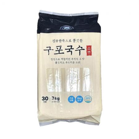 [교차출고] 구포국수 소면 3kg 잔치국수 국수면