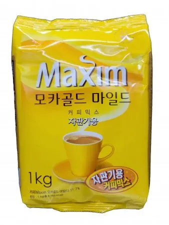 맥심 모카골드 마일드 1kg 믹스커피 자판기용