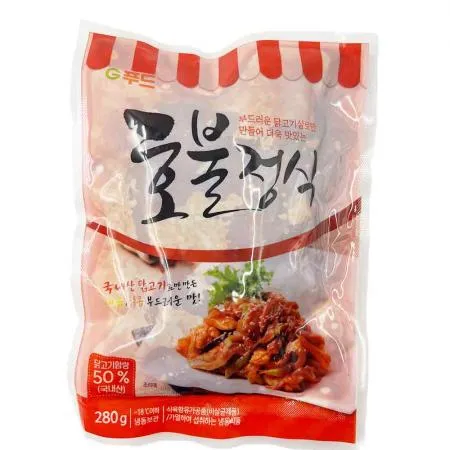 지푸드 호불정식 순한맛 250g (닭갈비 덮밥)