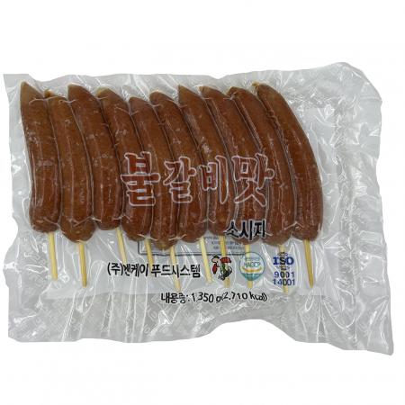 엔케이 불갈비맛 소시지 1.35kg 소세지