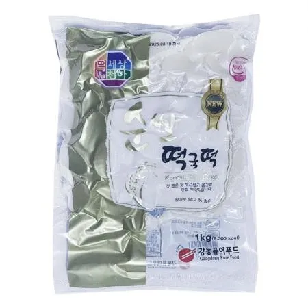 강동 떡국떡 1kg 순쌀 쌀떡