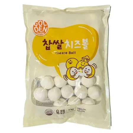 찹쌀 치즈볼 1kg (30~34알)