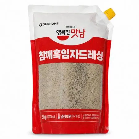 ★초특가★아워홈 참깨흑임자 소스 2kg 샐러드 드레싱