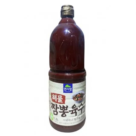 ★한정수량 초특가★면사랑 해물짬뽕육수 1.8L [유통기한 : 26년 01월 16일](제한)