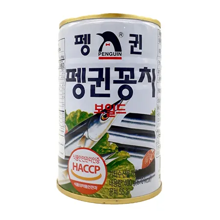 펭귄 꽁치 400g 통조림 캔