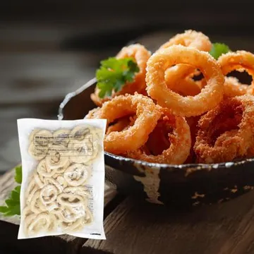 빵가루 오징어링 1kg 냉동 오징어 튀김