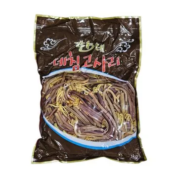 데친 고사리 1kg 데침 삶은 수입