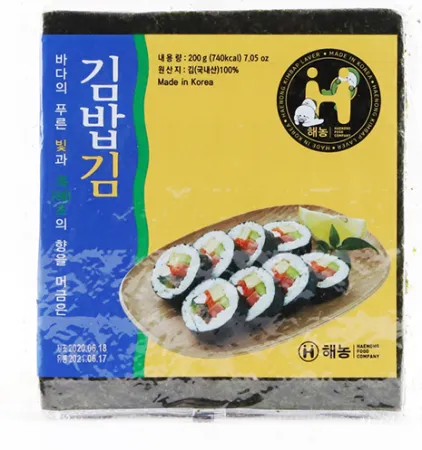 해농 김밥김 골드 100매