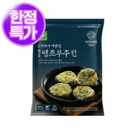 ★초특가★ 사옹원 한입 땡초 부추전 300g