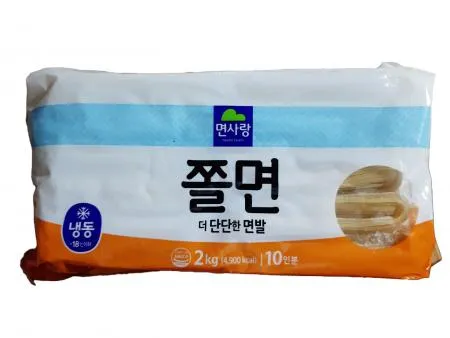 면사랑 쫄면 2kg 사리