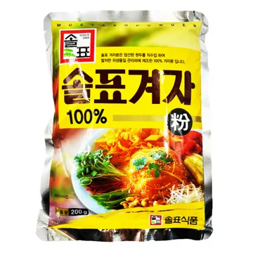 솔표 겨자 분말 200g 가루 향신료