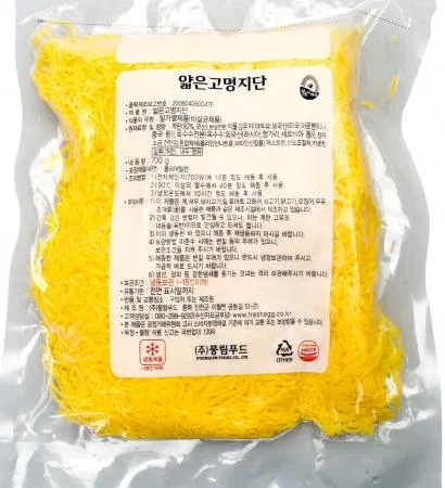 풍림 얇은 계란 지단 700g 달걀 고명 채