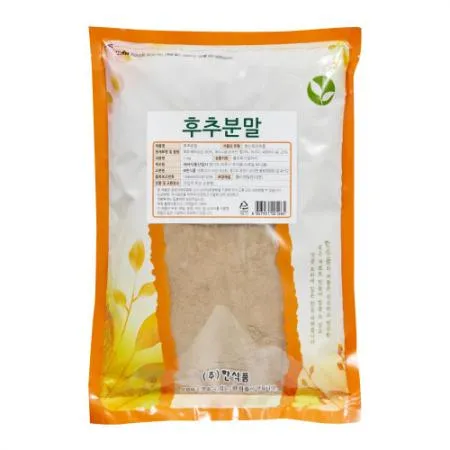 한식품 후추분말 1kg [후추80 옥수수20]