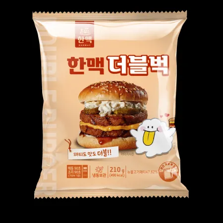 한맥 더블벅 햄버거 210g 이미지