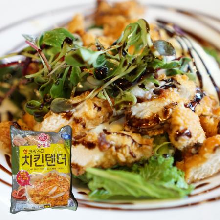 오뚜기 핫크리스피 치킨텐더 1kg 냉동 케이준 치킨 이미지