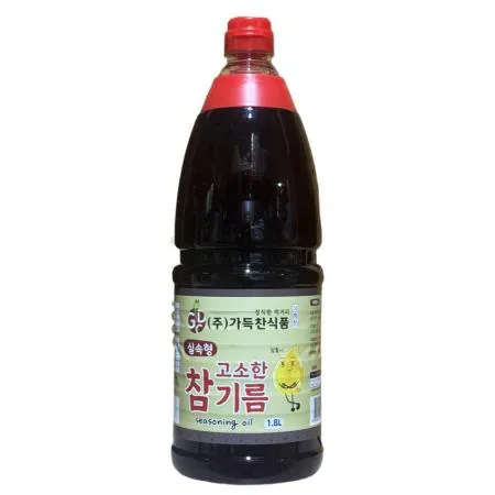 가득찬 참고소한기름 1.8L