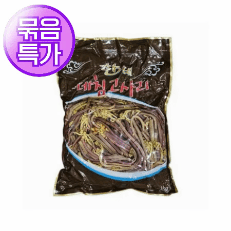 ★묶음 초특가★ [교차출고] 데친 고사리 1kg 데침 삶은 수입