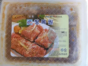 인삼왕 돼지갈비 3kg 앙념돼지갈비 간편조리 캠핑용 업소용 양념갈비 돈갈비 정육 청목원