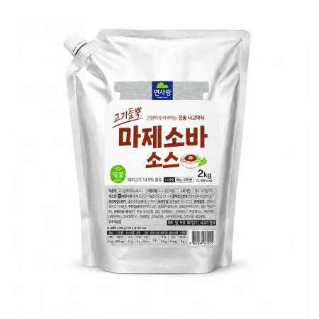 ★초특가★ 면사랑 고기듬뿍마제소바소스 2kg 마제소바 소스 