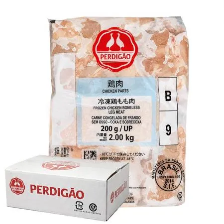 ★8월 첫구매★ 페르디가오 닭다리살 12kg (2kg*6개입) box 냉동 뼈없는 순살 브라질산