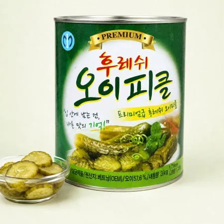 ★한정수량 초특가★ 일미푸드 후레쉬 오이피클 슬라이스 3kg 피클