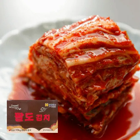 ★5월 첫구매★ [교차출고] 팔도 맛김치 10kg 중국산 수입 썰은/한입 김치