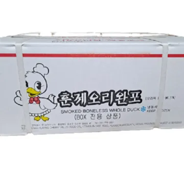 삼아 훈제오리 완포 9kg (7~9개입) [BOX]