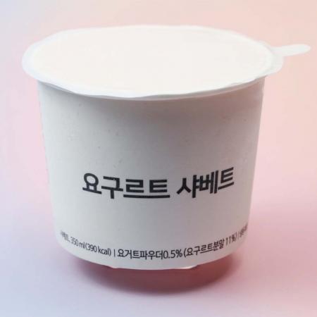 ★여름 특가★ 뚱요구르트 샤베트 1BOX (350ml*24개입) 냉동 이미지