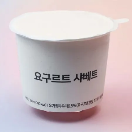 뚱요구르트 샤베트 1BOX (350ml*24개입) 냉동