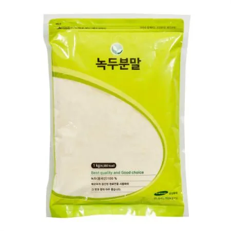 한식품 녹두가루 1kg 100% 분말