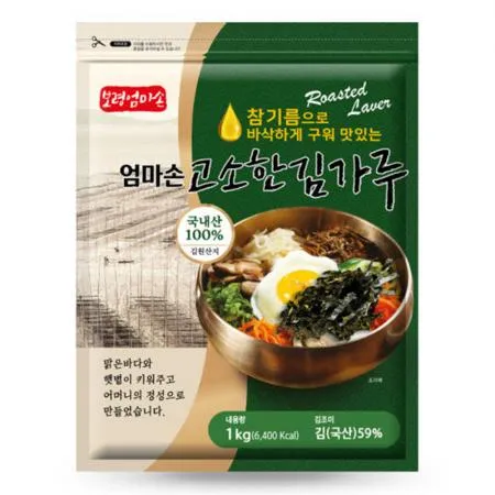 엄마손 고소한 김가루 1kg (조미)