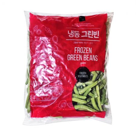 냉동 그린빈스 홀 1kg 냉동 완두콩