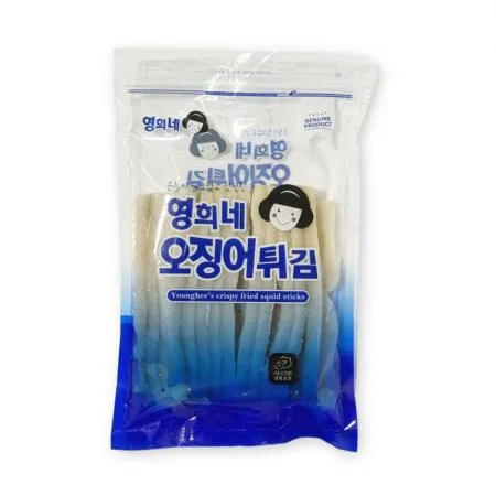 튀김용 오징어채 700g 중국산 대왕오징어 무라 몸통 몸채