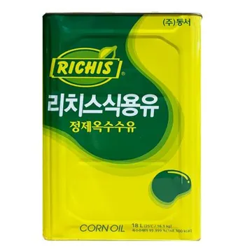 ★초특가★ 리치스 옥수수유 18L 대용량 동서 옥배유 식용유