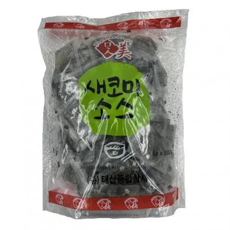 맛미 새코미소스 1kg (5g*200개입) 식초