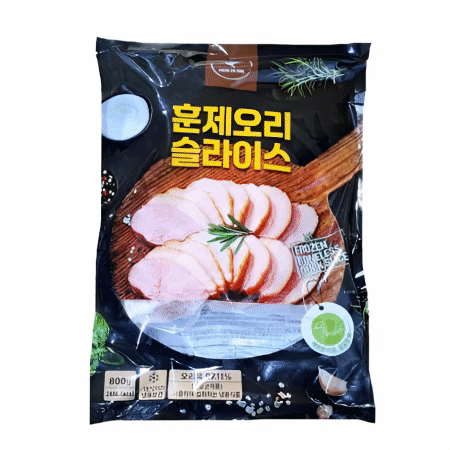 [교차출고] SF 훈제오리 슬라이스 800g