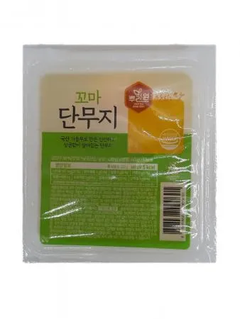뿌리원 꼬마 단무지 (120g x 60입) 업소용 배달용 이미지