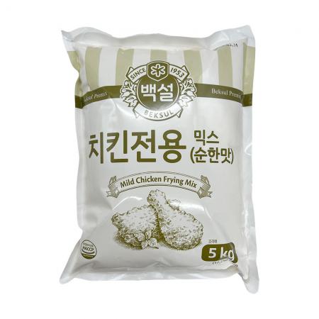 백설 치킨파우더 순한맛 5kg 치킨 전용믹스 가루