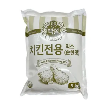 백설 치킨파우더 순한맛 5kg 치킨 전용믹스 가루