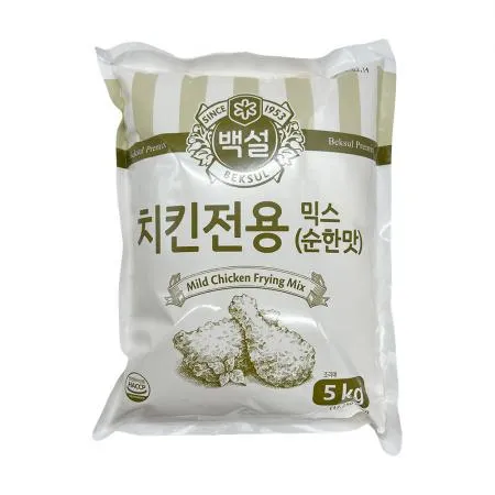 백설 치킨파우더 순한맛 5kg 치킨 전용믹스 가루